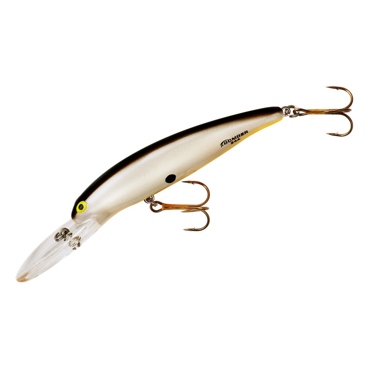 Bomber Deep Long 24A - 3/8oz 3.5'' PearlBlkBackOrg