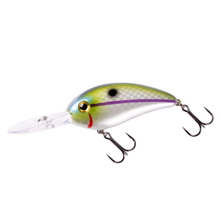 Bomber Fat Free Shad Jr - 5/8oz 2.5'' Alabama Herring
