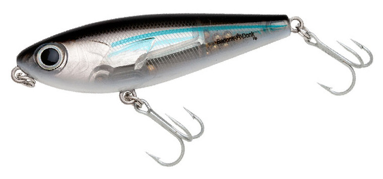 Bomber Saltwater Badonk Hi P - 3/4oz 4'' SlvMulletTopwater