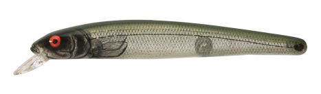 Bomber Saltwater HD Long A - 7/8oz 6'' SlvFl/GrnBack