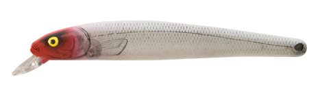 Bomber Saltwater HD Long A - 7/8oz 6'' SlvFl/RedHd