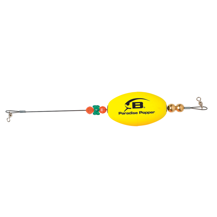 Bomber Saltwater ParadisPp'r - Oval Yellow 1pk