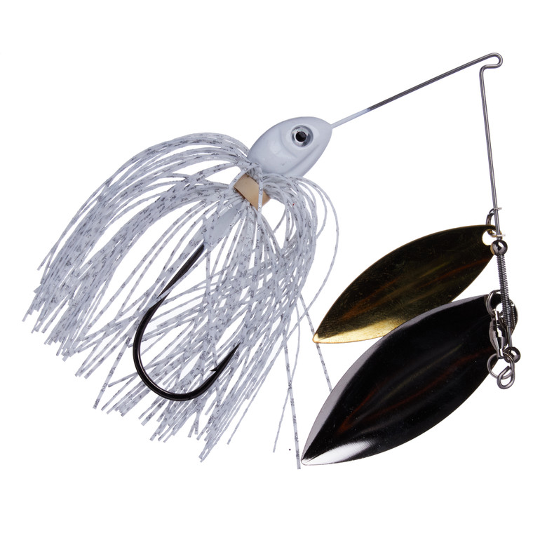 Boogerman Spinnerbait - 1/2oz Gold; Nickel
