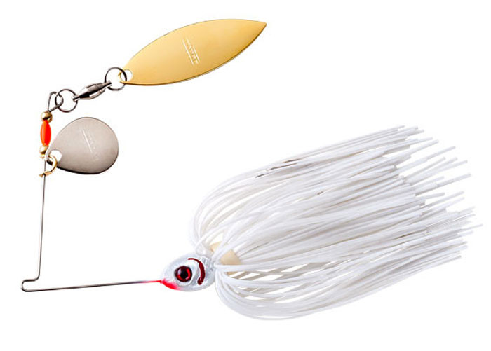 Booyah Blade Tandem - 3/16oz C/I PearlWht/SnwWht