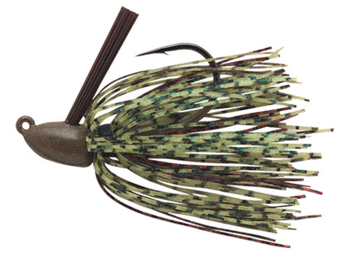 Booyah Boo Jig - 3/8oz Green/Watermelon Red