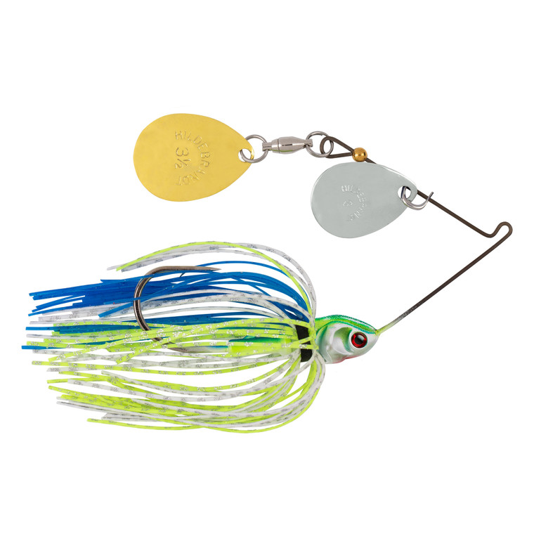 Booyah Covert Finesse - 3/8oz 4'' 4/0 Wht/Cht/Blue