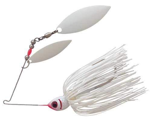 Booyah Glow Blade Willow - 3/8oz Pearl White/Snw White