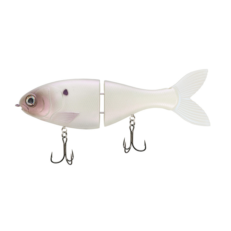 Bucca Trick Shad - 1.625oz 6'' Pearl Bone