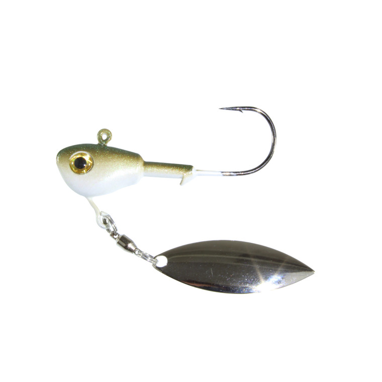Buckeye Single Blade Su-Spin - 1/2oz Arkansas Shiner