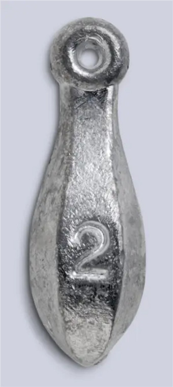 Bullet Weight Bank Sinker - 14oz Unpainted 6pk