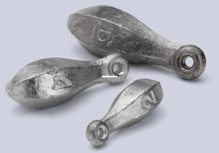Bullet Weight Bank Sinkers - 3/4oz Unpainted 106pk