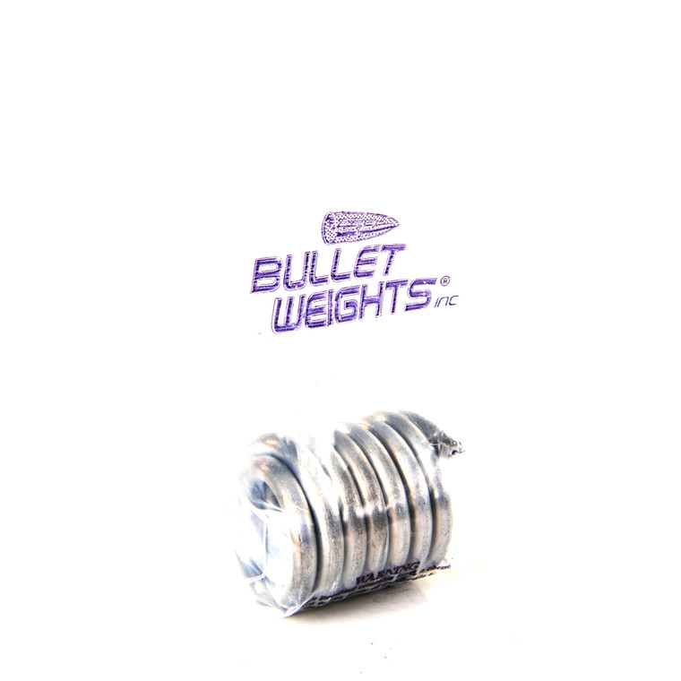 Bullet Weight Lead Wire - 3/16'' dia Hollow Core