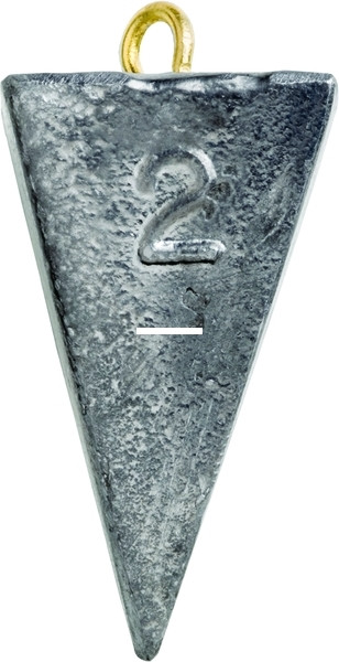 Bullet Weight Pyramid Sinker - 10oz 8pk