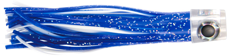 C&H Lures - Lil' Stubby-Mono Bait Rg - Mono Rigged; Blue/White;Pin