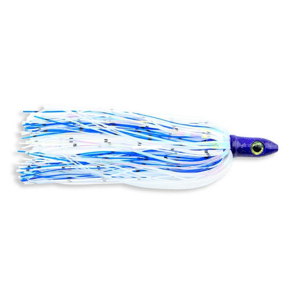 C&H Lures - Mahi Buster Bling - BluHead;Blu/Wht/PrlHoloSkirt