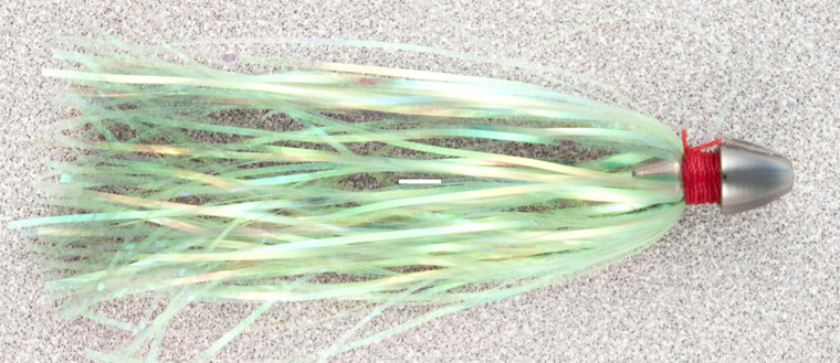 C&H Lures - Pearl Baby Lure - 1/8oz Head Cht Tinsel;1pk