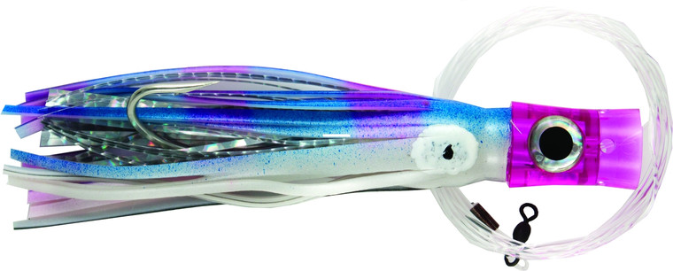 C&H Lures - Stubby Bublr Lre-RR Mono - Mono Rigged;Pur/Prl/Myl Skrt