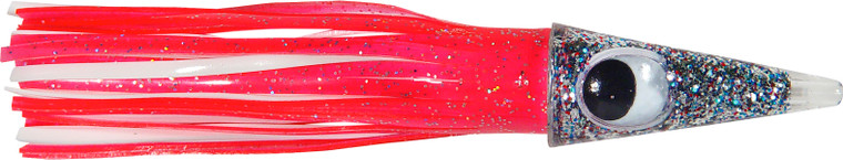 C&H Lures - Tuna Tango Lure-RR Mono - Mono Rigged; Pnk/Wht Skirt