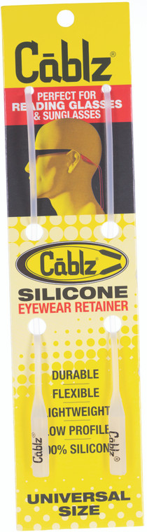 Cablz Silicone Retainer - 16'' Clear