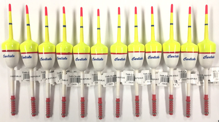 Carlisle Lok Float - Spring - 7/8''d Cyl Yw/Wh 1pk 12bx