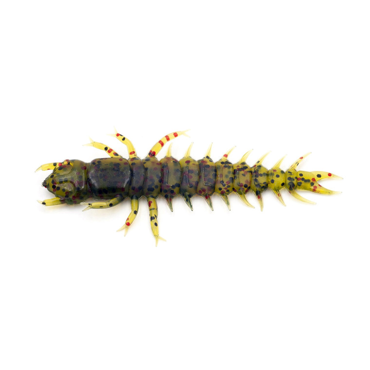 Case Plastics Hellgrammite - 3.25'' Wtrmln Red Flake 5pk