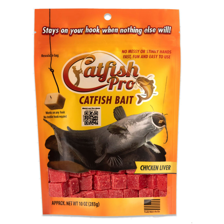 Catfish Pro - Catfish Bait - 10oz Chicken Liver