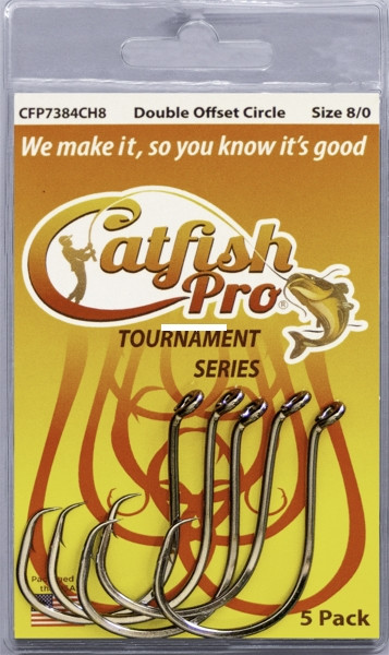 Catfish Pro - Tour DblOffCircle - 8/0 5pk