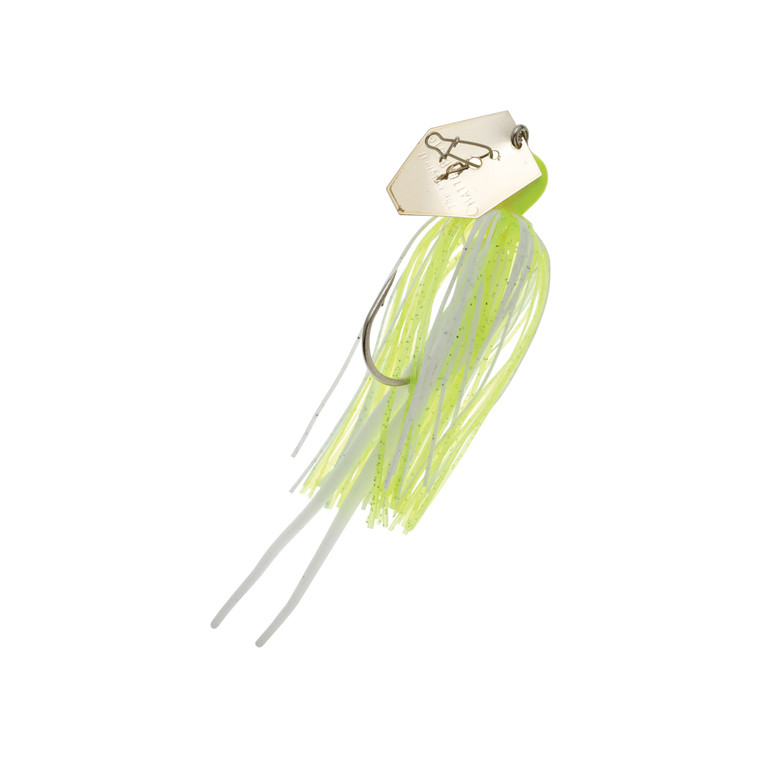 ChatterBait - 1/4oz Cht/White/Gold Blade