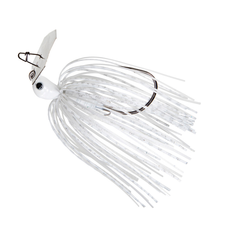Chatterbait Jackhammer - Baby - 1/2oz White 1pk