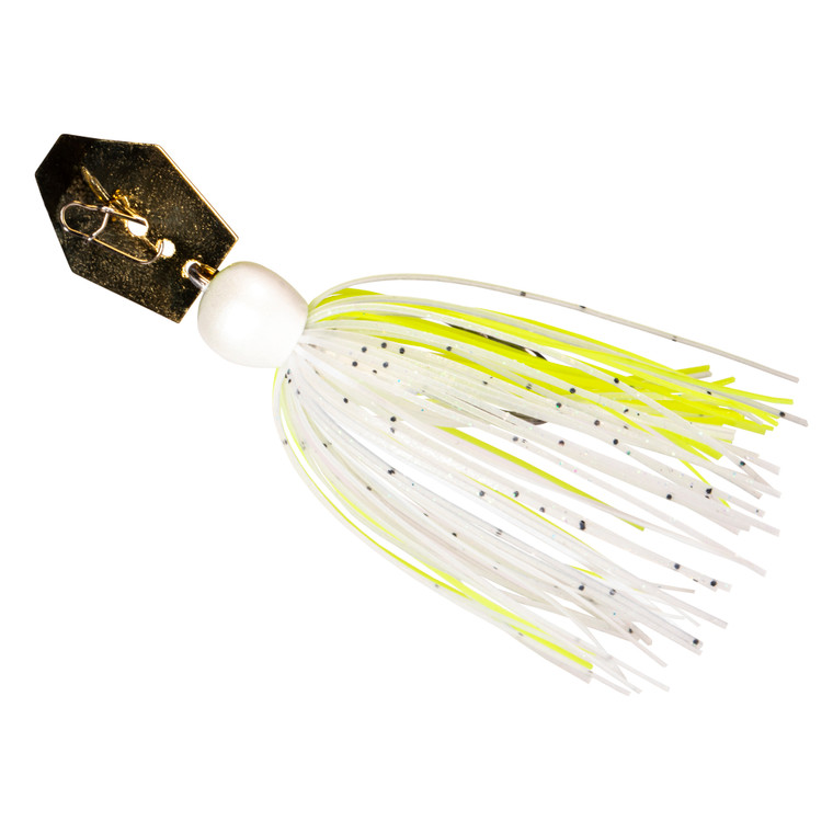 ChatterBait Mini Max - 3/8oz Chartreuse/White 1pk