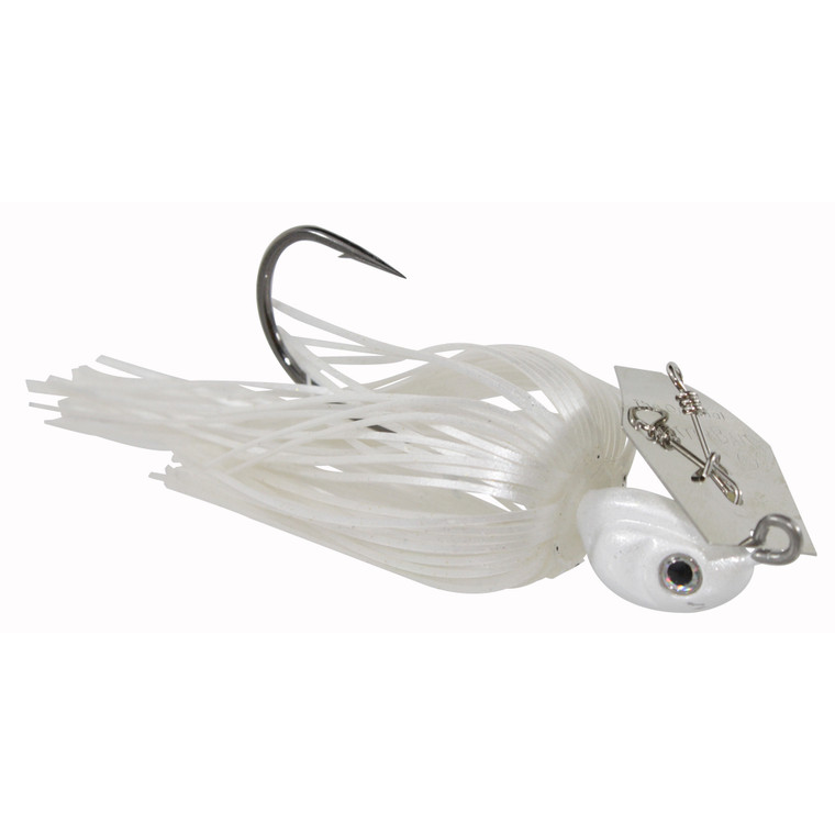 ChatterBait Project Z - 3/8oz Pearl Ghost 1pk
