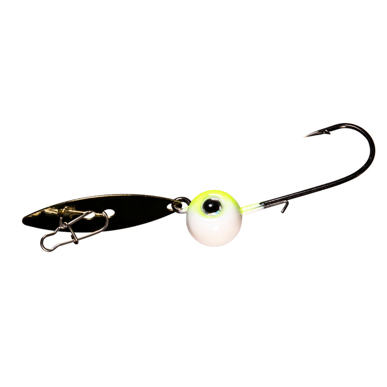 ChatterBait Willowvibe - 3/8oz Chartreuse Shad 2pk