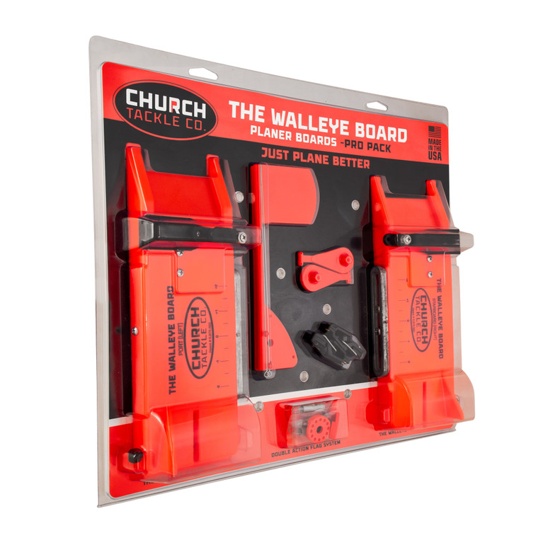 Church The Walleye Board - Pro-Packge Orange