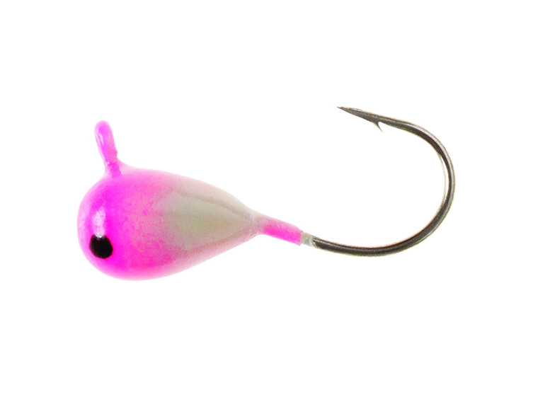 Clam Drop Jig XL - #10 Whtpnkglo