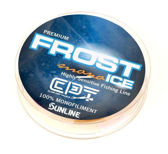Clam Frost Monofilament - 110 yd Clear 6 lb