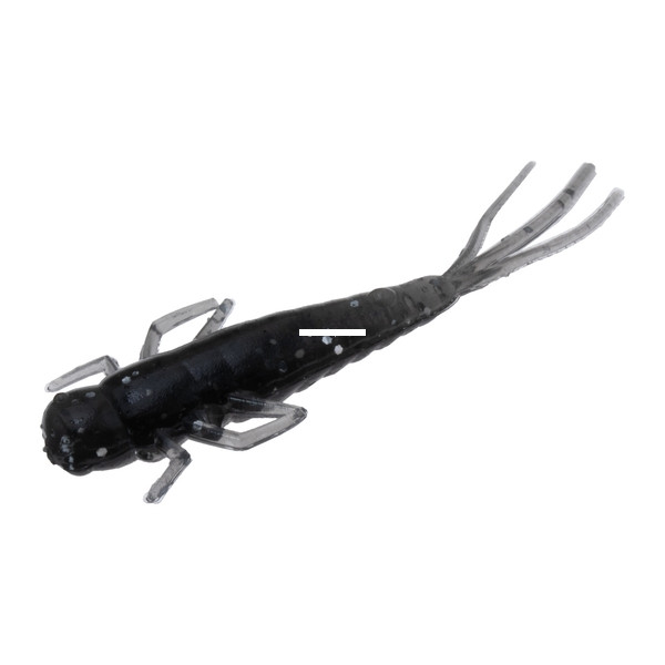 Clam Niku Twitch Fly - 1.25'' Blk/Silv