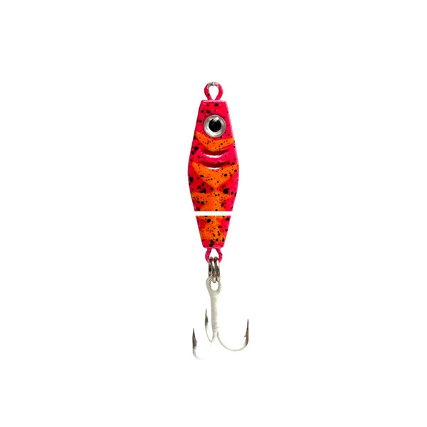 Clam Ratln PT Spoon - 1/4oz Pnk Koi