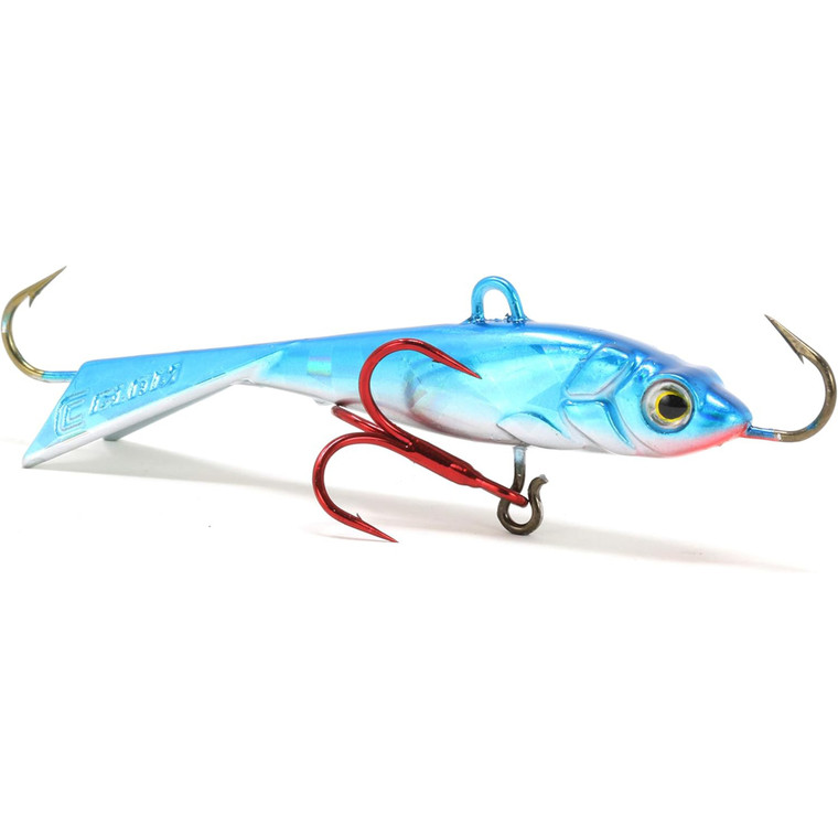 Clam Tikka Mino - 1/8oz Blu/Silver