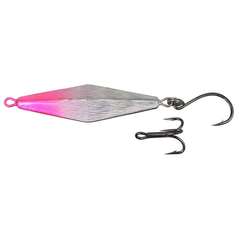 Clarkspoon 1927 Diamond Jig - 1oz Pink/Silver - FARR-2228