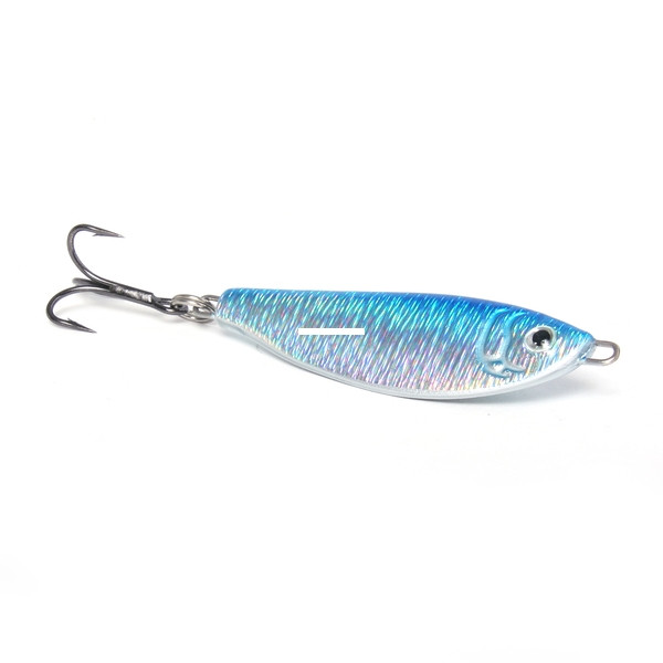 Clarkspoon Pogie Jig - 1.5oz Blue/Silver - PJ15-BLU/SIL