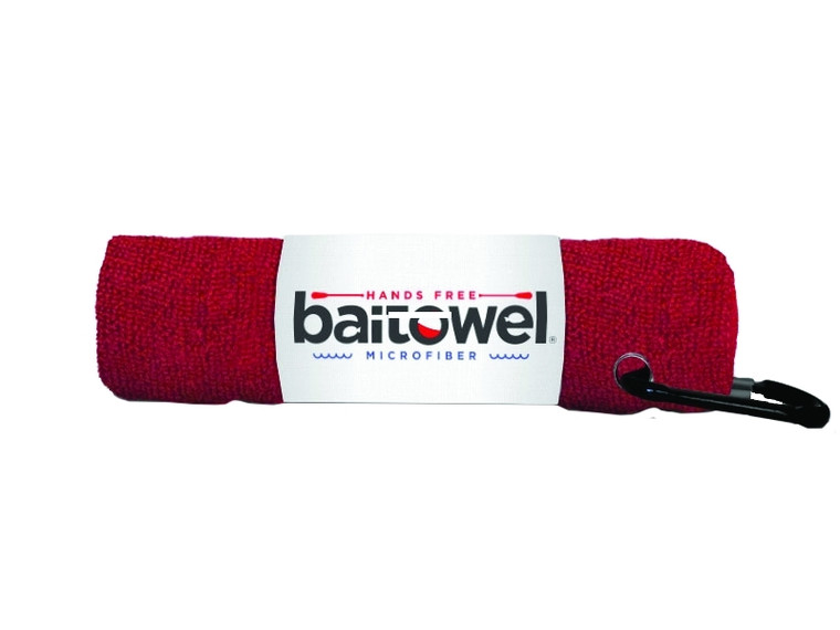 Clip Wipes Bait Towel - 16x16 w/Clip ReBlood Redd