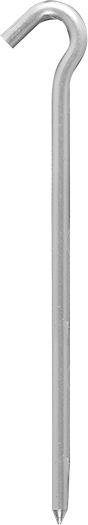 Coghlan Tent Pegs & Mallets - Aluminum Tent Pegs 4pk