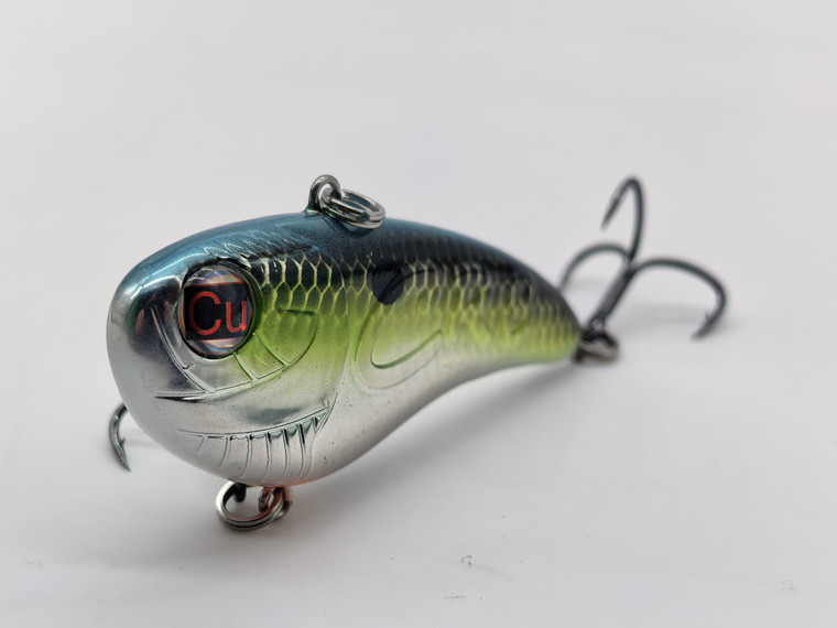 Copper Red Baits - Snatchin Shad - 1/2oz 2.6'' Sexy Chrome