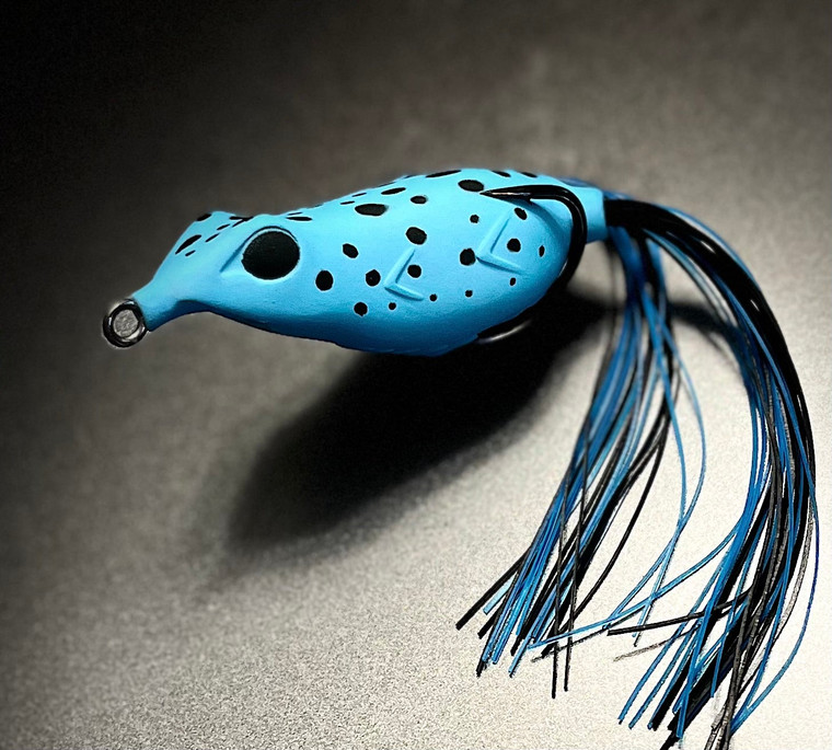 Copper Red Baits - Wave Frog - 9/16oz 2.5'' Papa Smurf