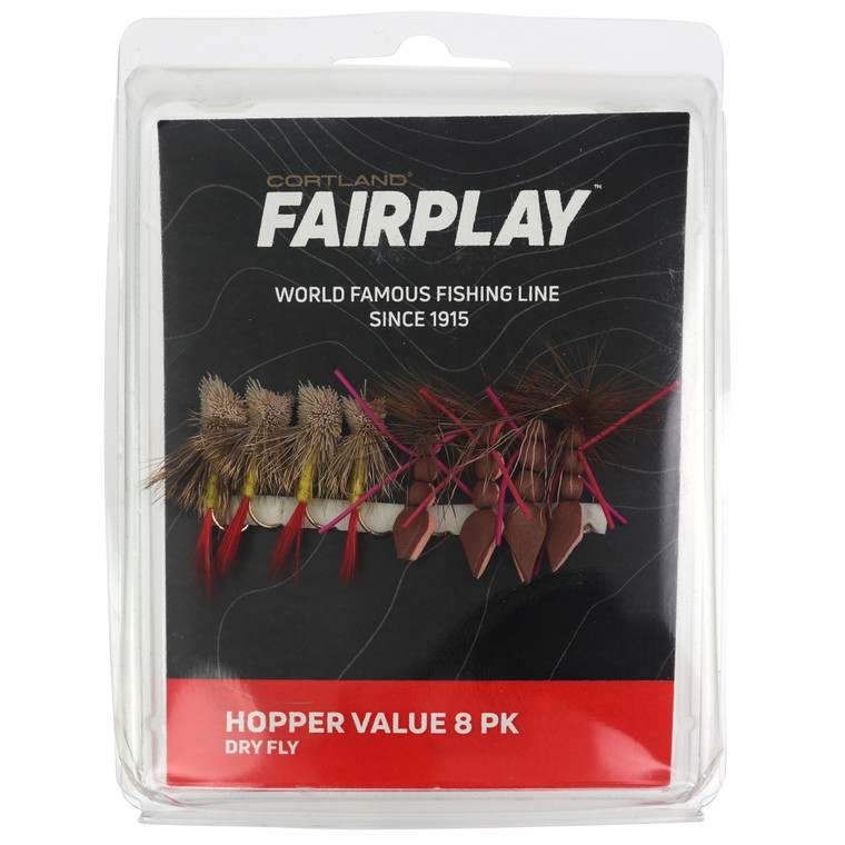 Cortland Fly Assortment - Hopper 8pk