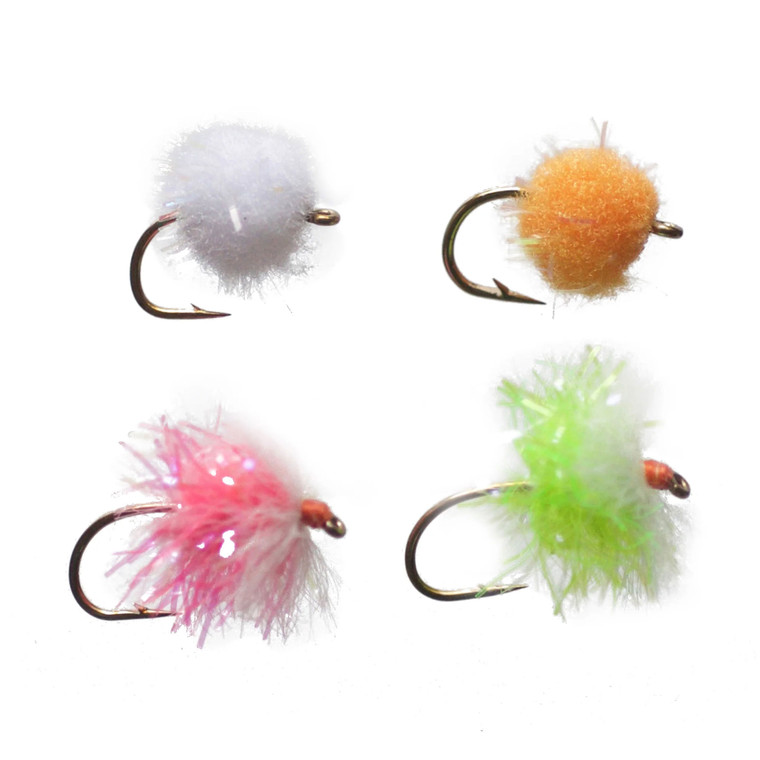 Cortland Fly Assortment - Nymph;Egg 4pk