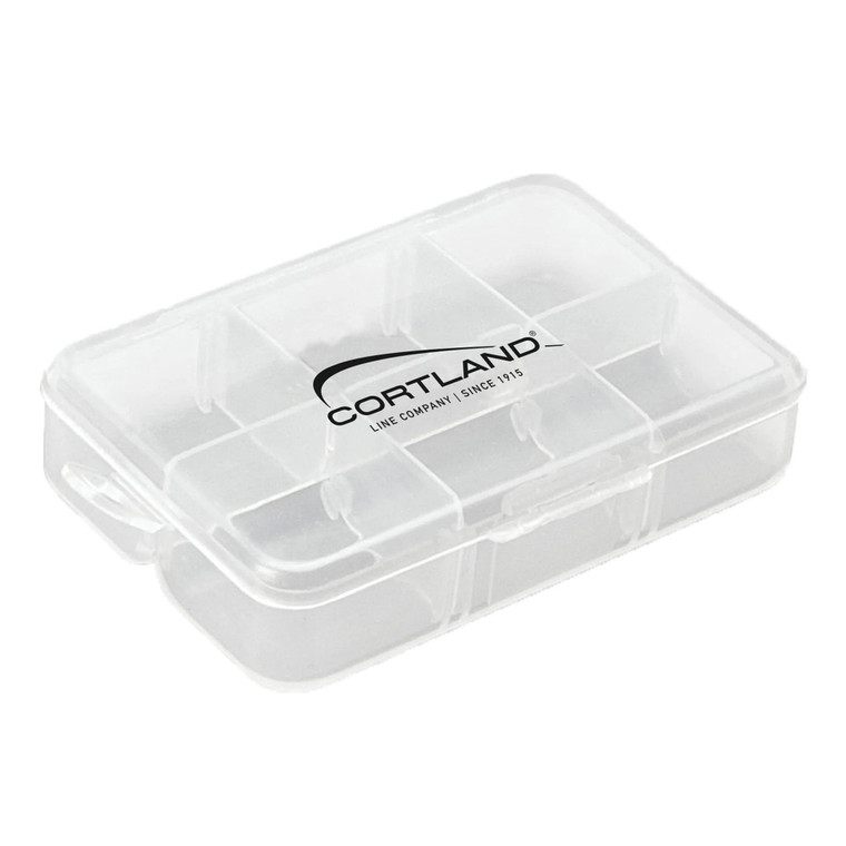 Cortland Fly Box - U-Bottom - Clear;6 Compartments
