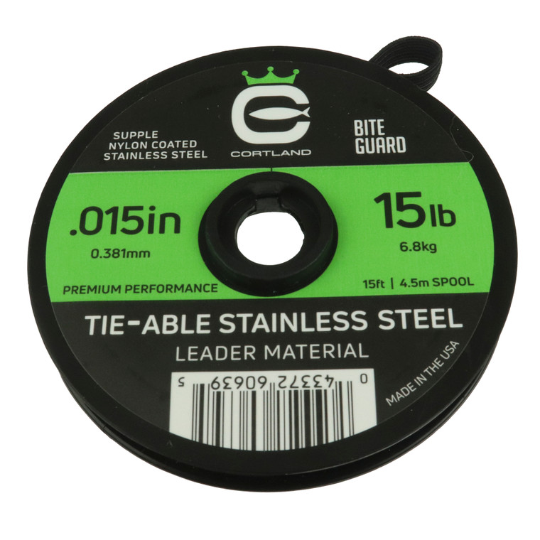 Cortland SS Leader Material - 15' Green 15 lb