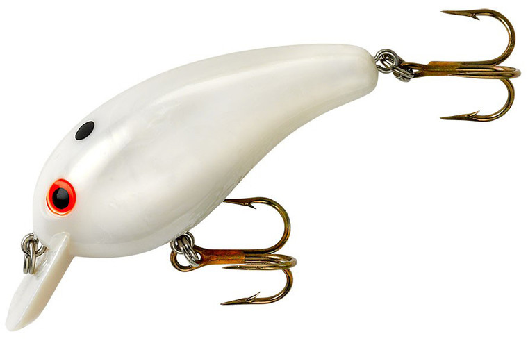 Cotton Cordell Big O - 2.25'' Pearl/Red Eye