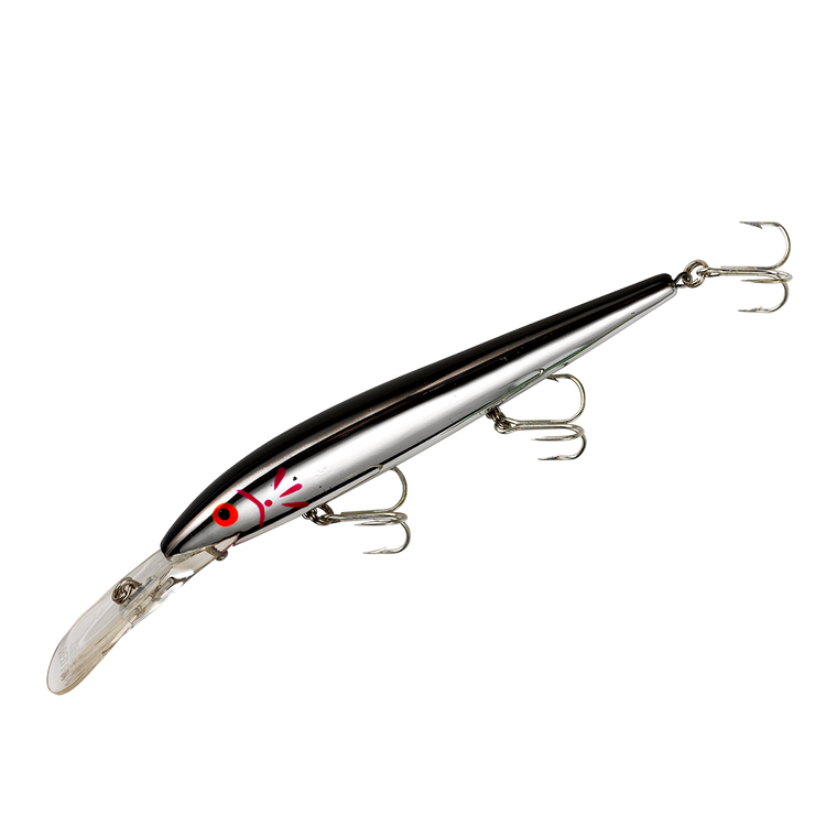 Cotton Cordell Deep Red Fin - 5'' Chrome/Black Back